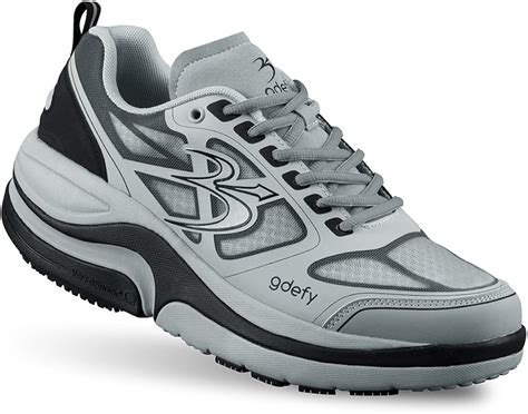 Take comfort to the next level with the G-Defy Mighty Walk walking shoe from Gravity Defyer. This pair features VersoShock® patented technology that is clinically proven to relieve pain in the ankles, knees, feet and back by up to 92%. Item # …